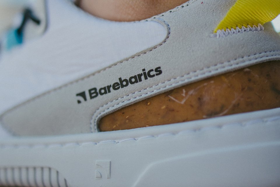 Barefoot Sneakers Barebarics Revive - White & Grey