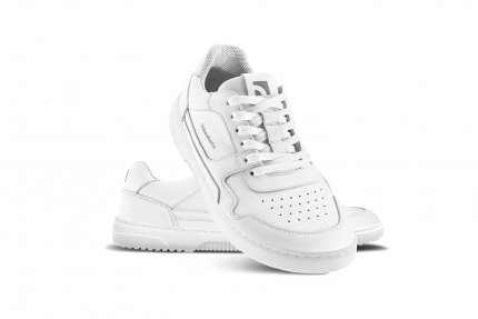 Barefoot tenisky Barebarics Zing - All White - Leather