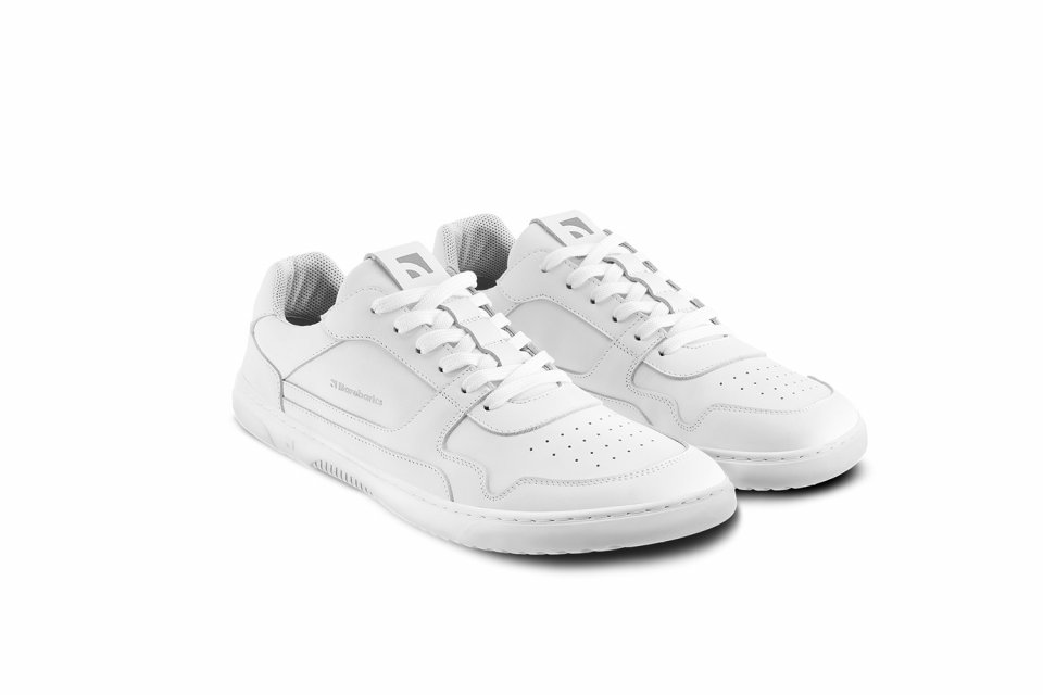 Barefoot Sneakers Barebarics Zing - All White - Leather