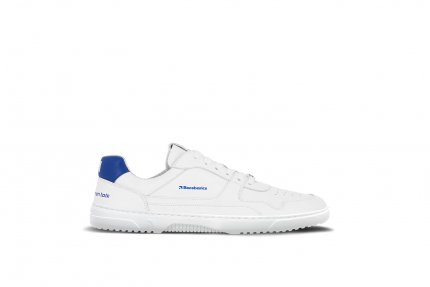 Barefoot Sneakers Barebarics Zing - Brave Men Talk - White & Blue