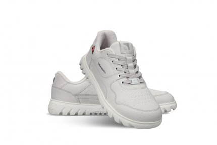 Barefoot Sneakers Barebarics Zing Frost - Light Grey & White