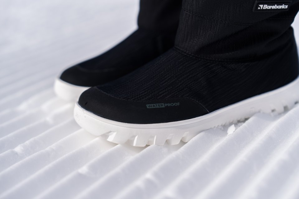 Barefoot scarpe invernali Barebarics PolarStride - Black