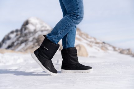 Zapatos de invierno barefoot Barebarics PolarStride - Black