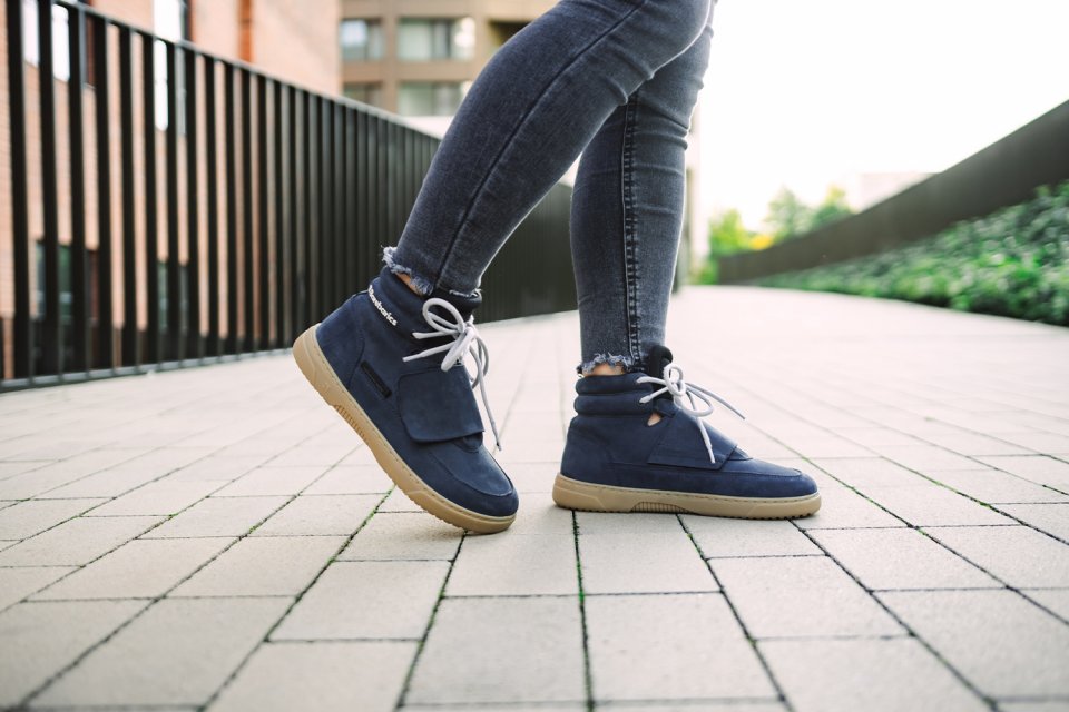 Barefoot Sneakers Barebarics Blizzard - Navy Blue