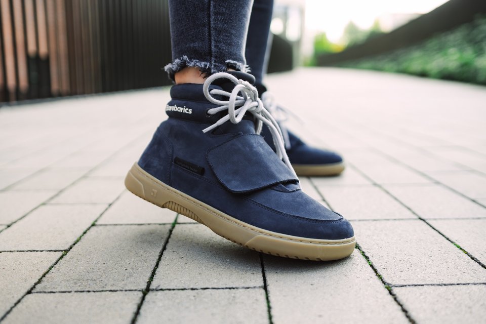 Barefoot Sneakers Barebarics Blizzard - Navy Blue