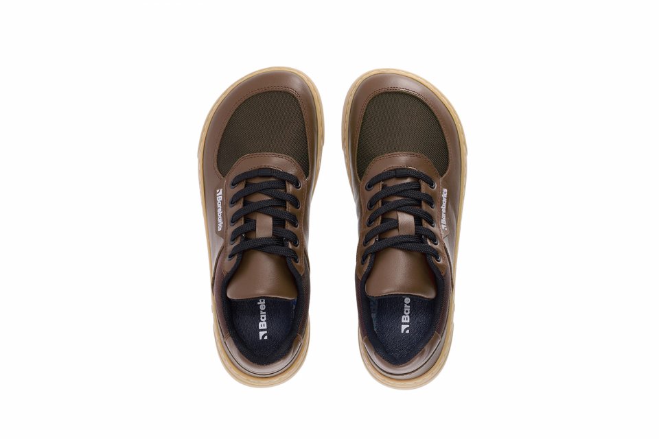 Barefoot Sneakers Barebarics Bravo - Carob Brown