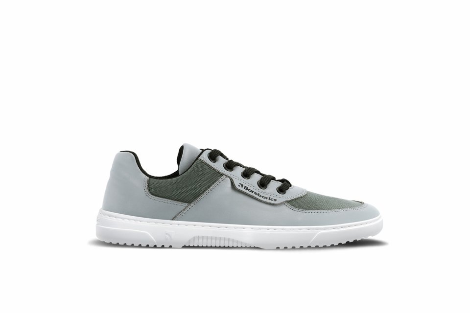 Barefoot Sneakers Barebarics Bravo - Grey & White