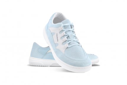 Barefoot Sneakers Barebarics Evo - Light Blue & White