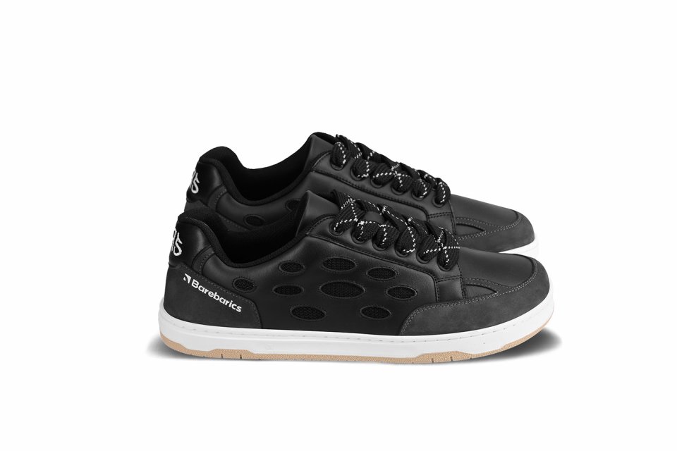 Barefoot Sneakers Barebarics Fusion - Black & White