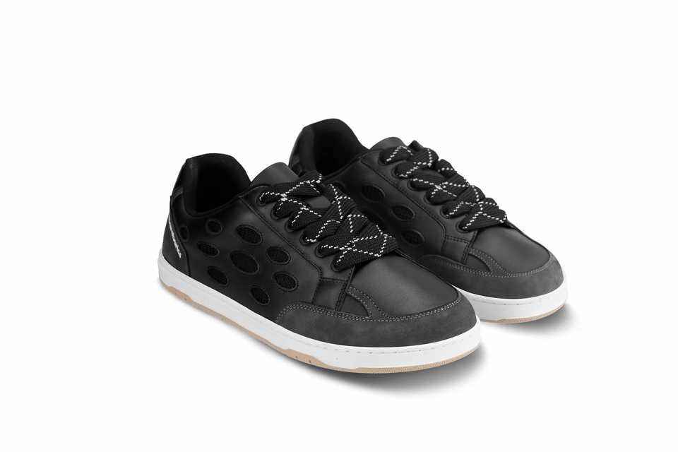 Barefoot Sneakers Barebarics Fusion - Black & White