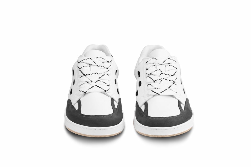 Barefoot Sneakers Barebarics Fusion - White & Charcoal