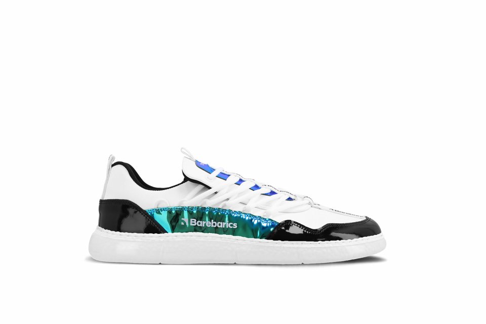 Barefoot tenisky Barebarics Futura - Iridescent White