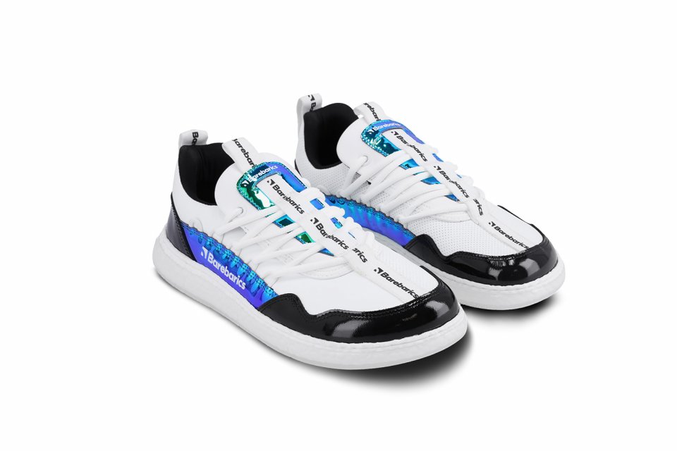 Barefoot Sneakers Barebarics Futura - Iridescent White