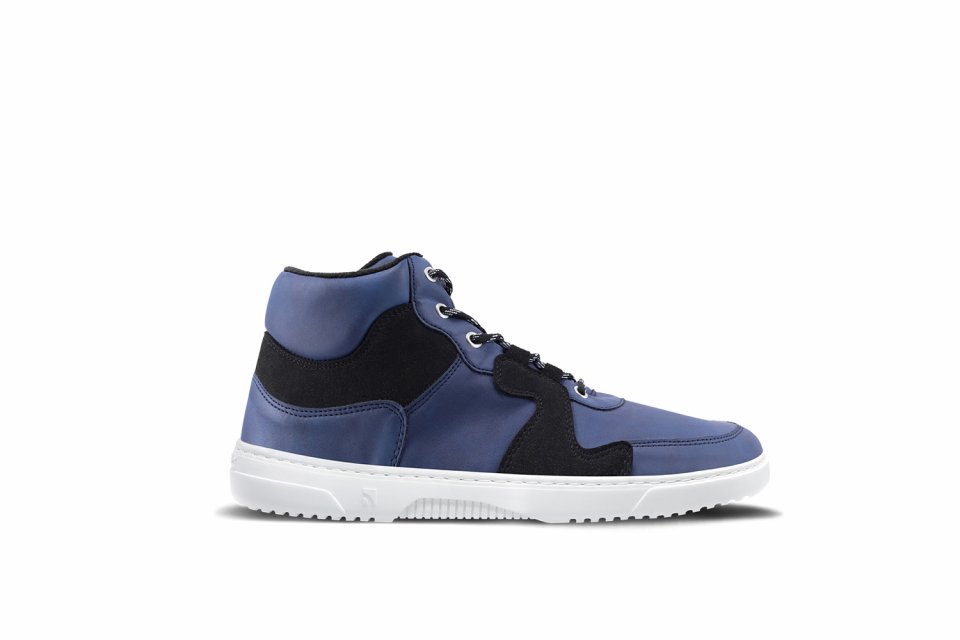 Barefoot tenisky Barebarics Lynx - Dark Blue & White