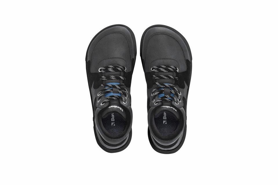 Barefoot tenisky Barebarics Lynx - Dark Grey & Black