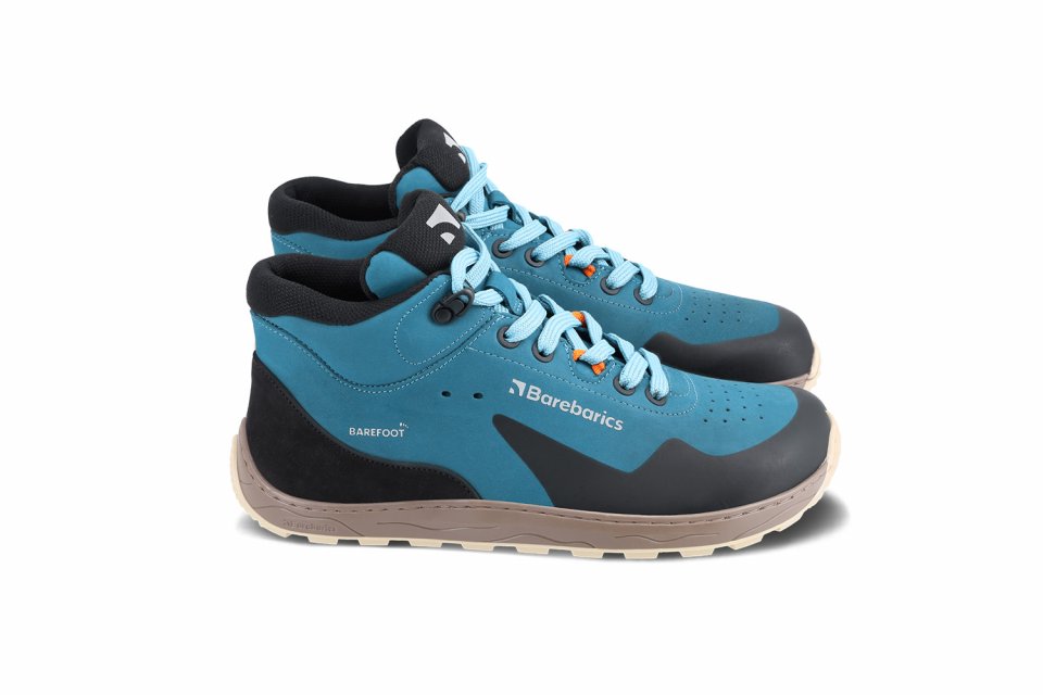 Barefoot cipő Barebarics Trekker - Petrol Blue