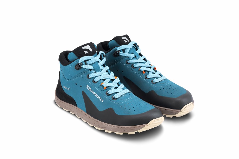 Barefoot cipő Barebarics Trekker - Petrol Blue