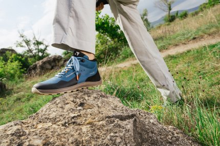 Barefoot chaussures Barebarics Trekker - Petrol Blue