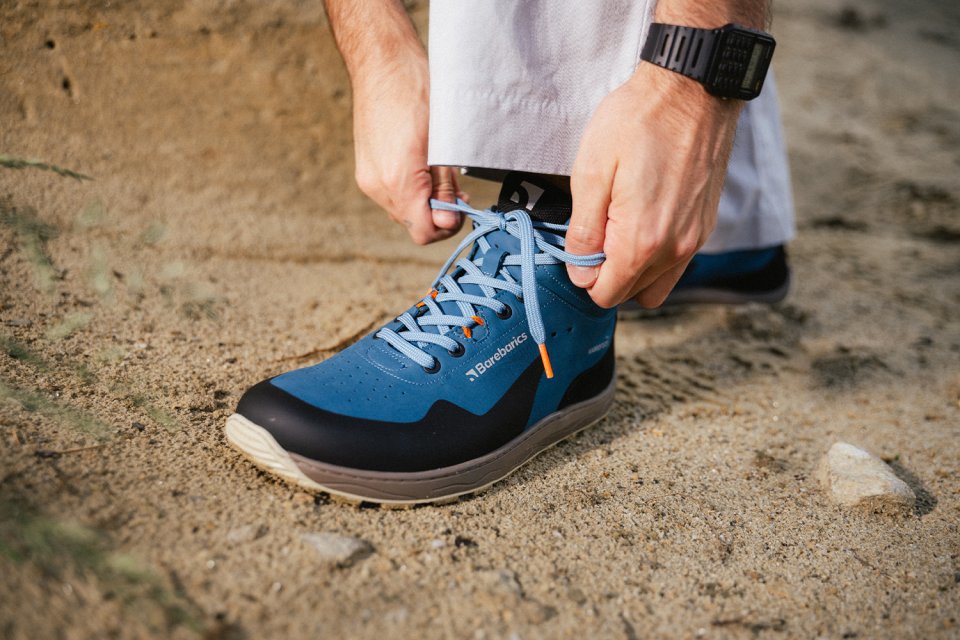 Barefoot Shoes Barebarics Trekker - Petrol Blue