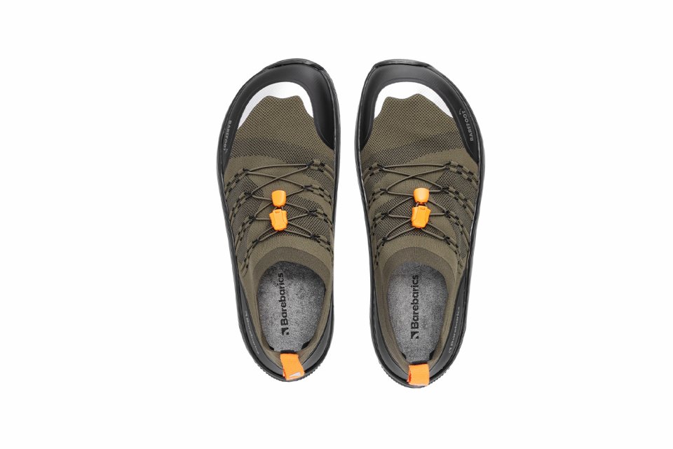 Barefoot tenisky Barebarics Voyager - Army Green