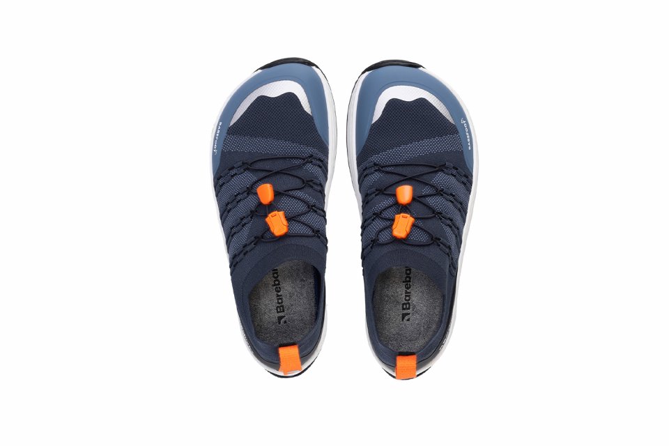 Barefoot tenisky Barebarics Voyager - Dark Blue & White