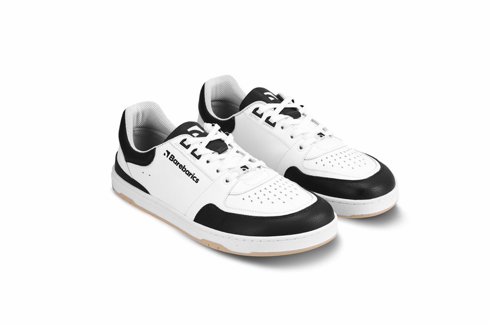 Barefoot Sneakers Barebarics Wave - White & Black