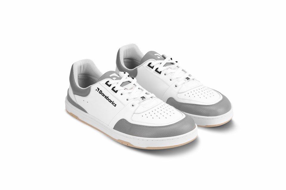 Barefoot Sneakers Barebarics Wave - White & Grey