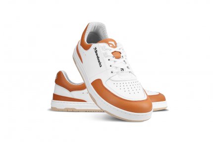 Barefoot tenisky Barebarics Wave - White & Orange