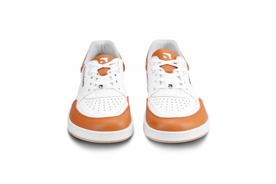 Barefoot tenisky Barebarics Wave - White & Orange