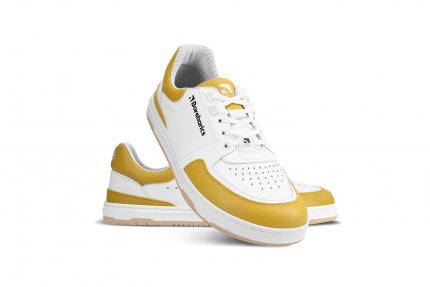 Barefoot tornacipő Barebarics Wave - White & Sunset Yellow