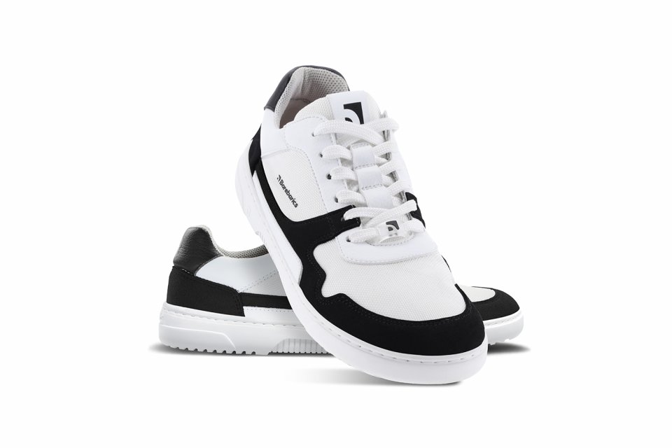 Barefoot Sneakers Barebarics Zing - White & Black