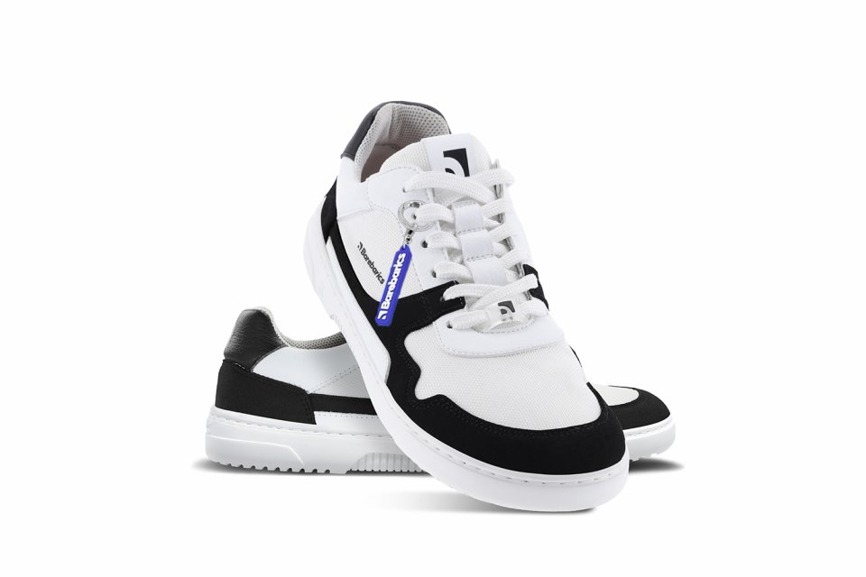 Barefoot Sneakers Barebarics Zing - White & Black