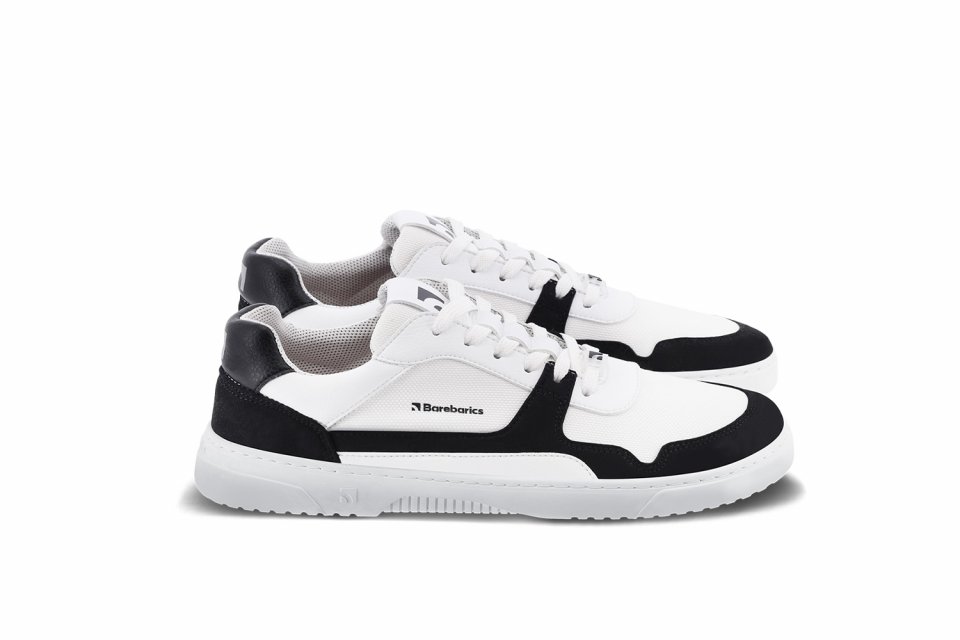 Barefoot Sneakers Barebarics Zing - White & Black