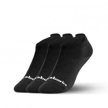 Barebarics - Barefoot Socks - Low-cut - Black - 3 pack