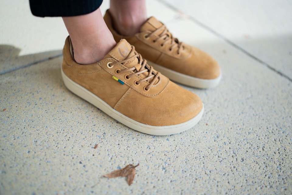 Barefoot Sneakers Be Lenka Phoenix - Camel Brown