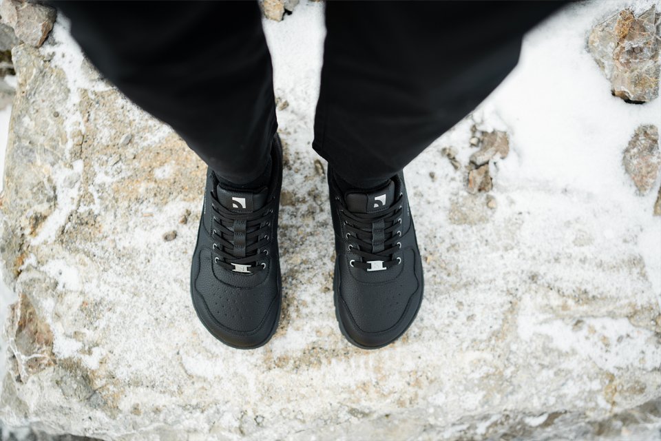 Barefoot Sneakers Barebarics Zing Frost - All Black