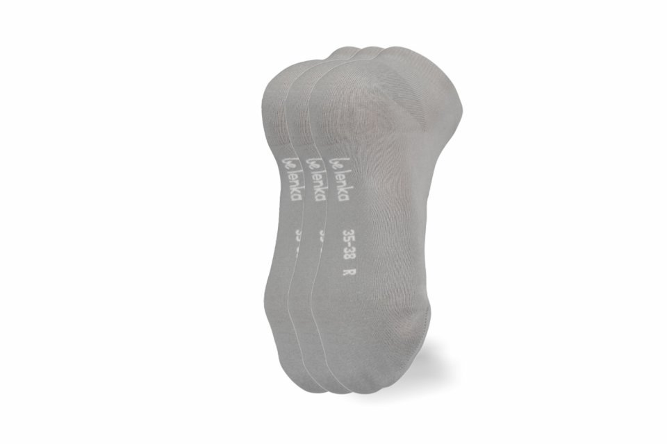 Barefoot Socks - Low-cut - Essentials - Grey - 3 pack