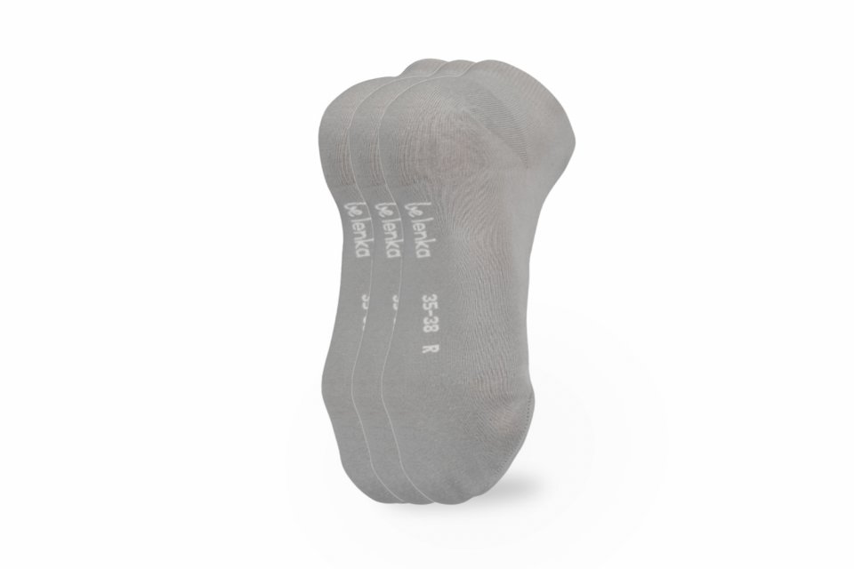 Barefoot Socks - Low-cut - Essentials - Grey - 3 pack