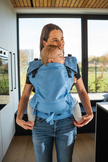 Baby carrier - Be Lenka Mini - Unicolor - Airy Blue