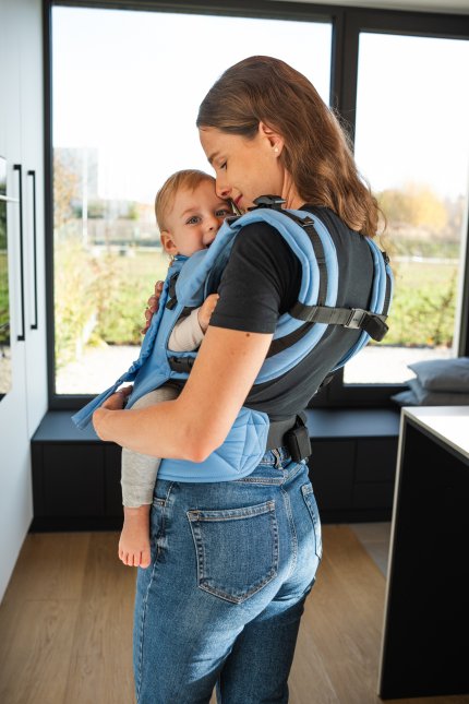 Baby carrier - Be Lenka Mini - Unicolor - Airy Blue