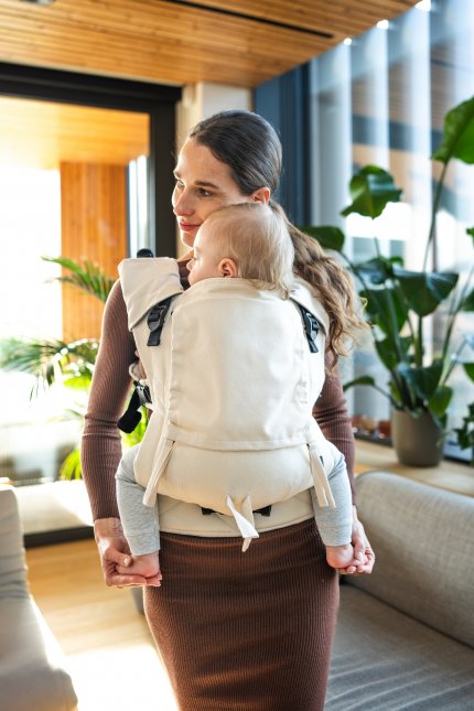 Baby carrier - Be Lenka Mini - Unicolor - Sand