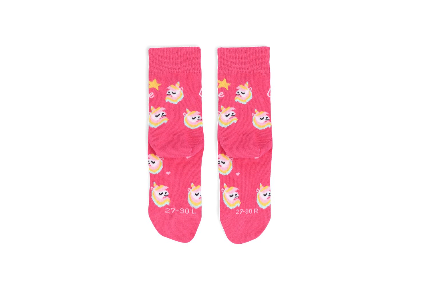Kids barefoot Socks Be Lenka Kids Crew Unicorn BubleGum Pink Be Lenka