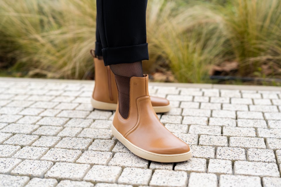 Barefoot Boots Be Lenka Allure - Light Cognac