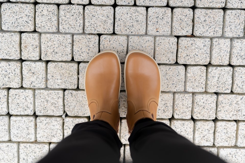 Barefoot Boots Be Lenka Allure - Light Cognac