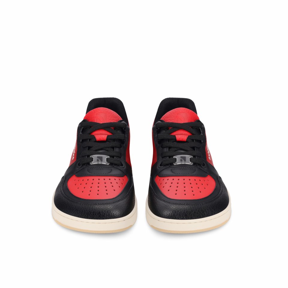 Barefoot tenisky Barebarics Wave - Black & Red