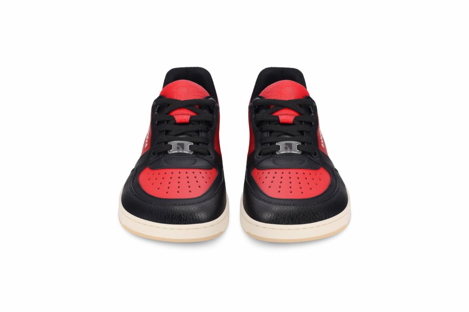 Barefoot Sneakers Barebarics Wave - Black & Red