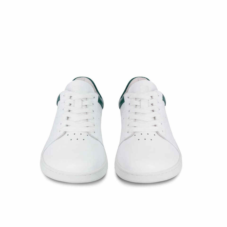 Barefoot Sneakers Barebarics Enigma - White & Dark Green