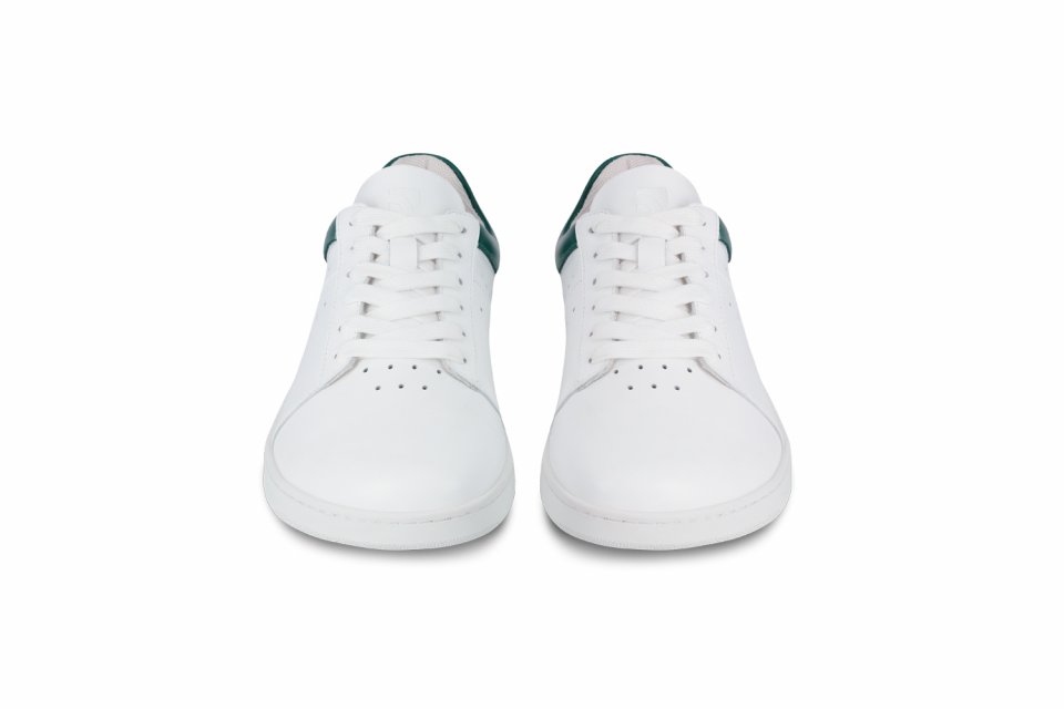 Barefoot Sneakers Barebarics Enigma - White & Dark Green