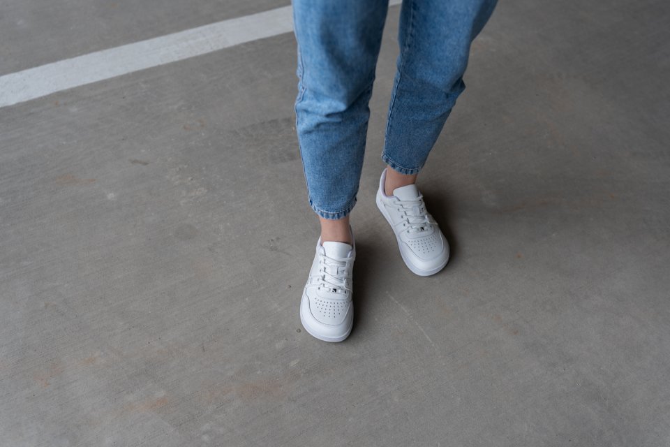 Barefoot Sneakers Barebarics Arise - All White