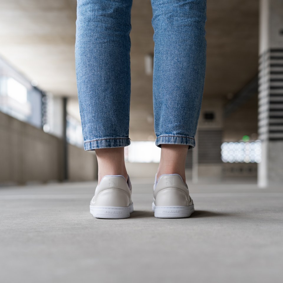 Barefoot Sneakers Barebarics Arise - Cream White